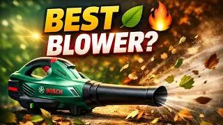 Bosch Leaf Blower Review 🔥 Unboxing, Demo & Power Test | Best Electric Leaf Blower for Garden
