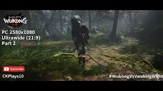 Black Myth: Wukong Gameplay -Defeating First Boss | Part 2 &ndash; Wandering Wight (2580&times;1080 Ultrawide)