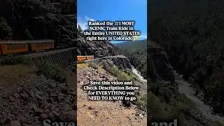 One of the BEST Train Rides in America is in Durango Colorado. DO NOT Miss This when you come to CO