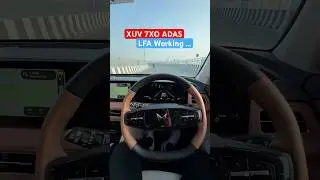 Тест XUV 7XO Adas на кольцевой дороге!!
