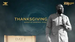 THANKSGIVING | DAY 1 | 5 AM | 21 DAY MARRIAGE AND DESTINY FAST | KFT CHURCH 2022