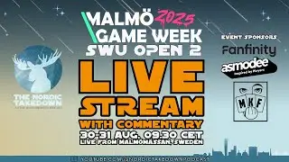 DAY 2: SWU Open 2 @ Malm&ouml; Game Week, Sweden