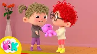 Sharing is Caring 🌟 Song for Kids | Share with each other! | HeyKids Nursery Rhymes