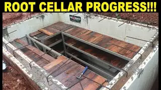 ROOT CELLAR PROGRESS
