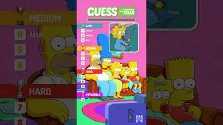 Guess the Simpsons in 2 SECONDS | THE SIMPSONS QUIZ #quiz #trivia #thesimpsonsquiz