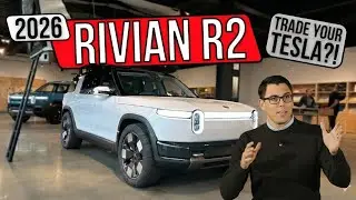 New Rivian R2: 300 миль, менее 45 тысяч долларов и быстрее, чем Model Y?!
