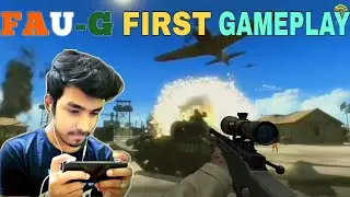 TECHNO GAMERZ FIRST GAMEPLAY FAU-G | Indian game #FAUG |#TechnoGamerz