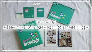 Unboxing ATEEZ 2023 Season's Greetings