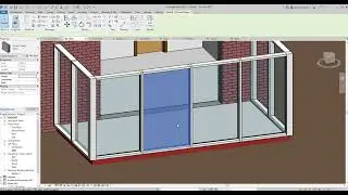 14  Placing Doors in Curtain Walls for Conservatories in Revit