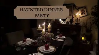 Haunted Halloween Dinner Party | DIY Decorate with Me| Halloween Party Ideas