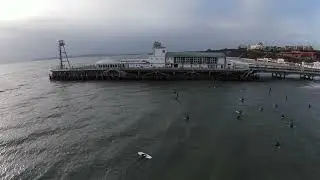 Bournemouth Pier Drone