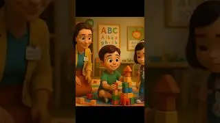 🎒 First Day of School Song | Try New Things! | Toddler Sing-Along #3danimation#viralshorts