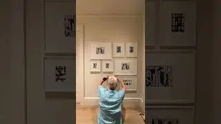 Geometric Grid Installation | Farber Art Services #artinstallation #professionalinstallation