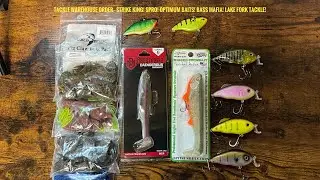 Tackle Warehouse Order - Strike King! Spro! Optimum Baits! Bass Mafia! Lake Fork Tackle!