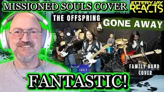 Gone Away - The Offspring - Missioned Souls - Family Band Studio Cover - Reaction