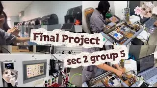 Sec2 Group5 Industrial Robot Automation and IoT project in 2025