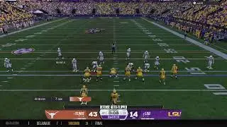 Gridiron Gang Y2 Week 7 1 Texas @ 4  LSU