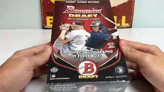 2014 Bowman Draft Jumbo Hobby Box - Unreal Prospects!!!