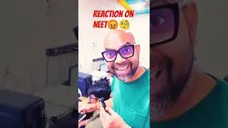 Garima mam and NMS sir Reaction on NEET Paper🔥🔥 #neet #treanding #justiceforneetaspirants #nta