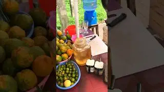 Fresh Orange Juice Making 🍊🥤 | Street Style Cool Drink #shorts