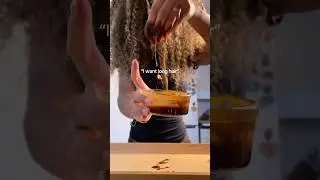 Coffee = Stimulating hair growth ☕️✨ #coffeescrub #curlyhair #hairtexture #hairproducts #3c