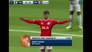 Playing Dls ( Dream League Soccer) Part 1 on my IPad phone one is coming out soon