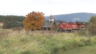 Skeena Pacific #2506 CPKC Train #301 West, Mile 79.3 Shuswap Sub., Notch Hill, BC, Canada 2025-10-08