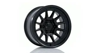 Fuel Spur FC902 Matte Black 360 Wheel Spin