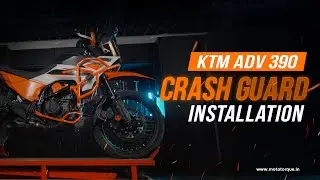 BEST CRASH GUARD FOR KTM ADVENTURE 390 | Installation & Fitment Guide | BY MOTO TORQUE
