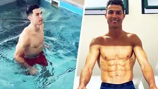 Cristiano Ronaldo installed a treadmill in his swimming pool
