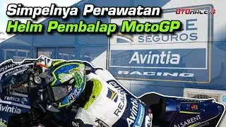 Usai Balap, Ternyata Seperti Ini Perawatan Helm Pembalap MotoGP