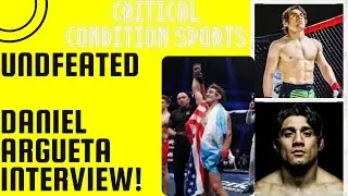 MMA FIGHTER: Dan Argueta Interview| 2021 Plans| Growing up as a Martial Artist| Training Camp