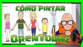 😉 OpenToonz Tutorial Español ▶ Cómo PINTAR #08