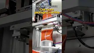 Automatic sauce packaging machine#machine #packagingmachine #sauce #factory