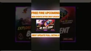 OB37 UPDATE FREE FIRE CHANGES😇 |OB37 UPDATE FREE FIRE DATE🤡 | FF OB37  UPDATE |