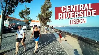 Walking Lisbon 🇵🇹 Tagus Riverside, Baixa, S&eacute;: Central Riverside