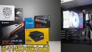 65K 11th Gen i5-11400 Samsung 980 pro B560 aorus elit 16GB ram forget Ryzen 5 3600