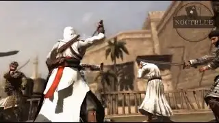 'REN ASHBELL'MOTION CAPTURE SHORT KNIFE/KUKRI MOVES 'ALTAIR' ASSASSINS CREED 1 AND 'EVIE FRYE' STYLE