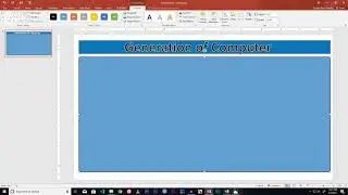 7. 9. 3.1. insert shapes and WordArt in PowerPoint slide