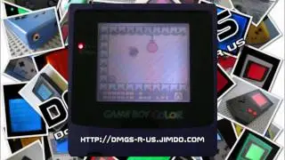 Game Boy Color w/ Frontlight and Pro-Sound Mod playing Kirby&acute;s Dreamland 2