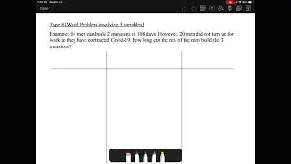 Proportion Word Problems (3 Variables)