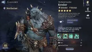 WATCHER OF REALMS - Krodor Frist Look