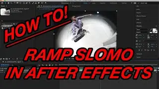 HOW TO RAMP SLOMO SKATEBOARDING IN AFTER EFFECTS