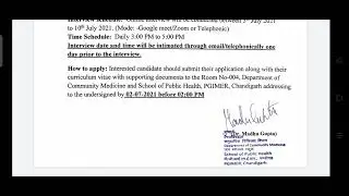 pgimer chandigarh staff nurse vacancy|| research nurse vacancy in pgimer chandigarh