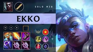 Ekko Mid vs Anivia - VN Challenger Patch 26.02