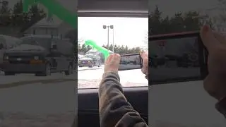 Замечен 6-метровый зеленый надувной танцор #airdancer #inflatabletubeman