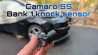 How to replace driver side (Bank 1) knock sensor on 5th Gen (2010-2015) Chevy Camaro SS LS3 P0328