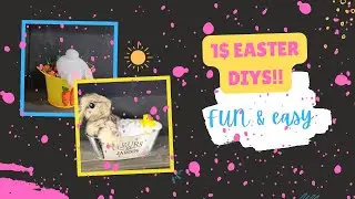 DOLLAR TREE DIY - Easter Spring D&eacute;cor 2023