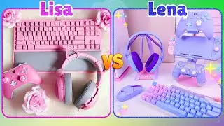Lisa or Lena Picks 🎒 Back to School Supplies & Outfits | This or That