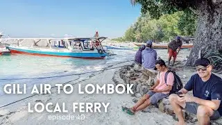 Gili Air to Lombok local Bangsal Ferry